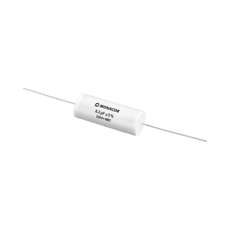 Monacor MKTA-82 Kondensator foliowy MKT, 8.2uF, 250V